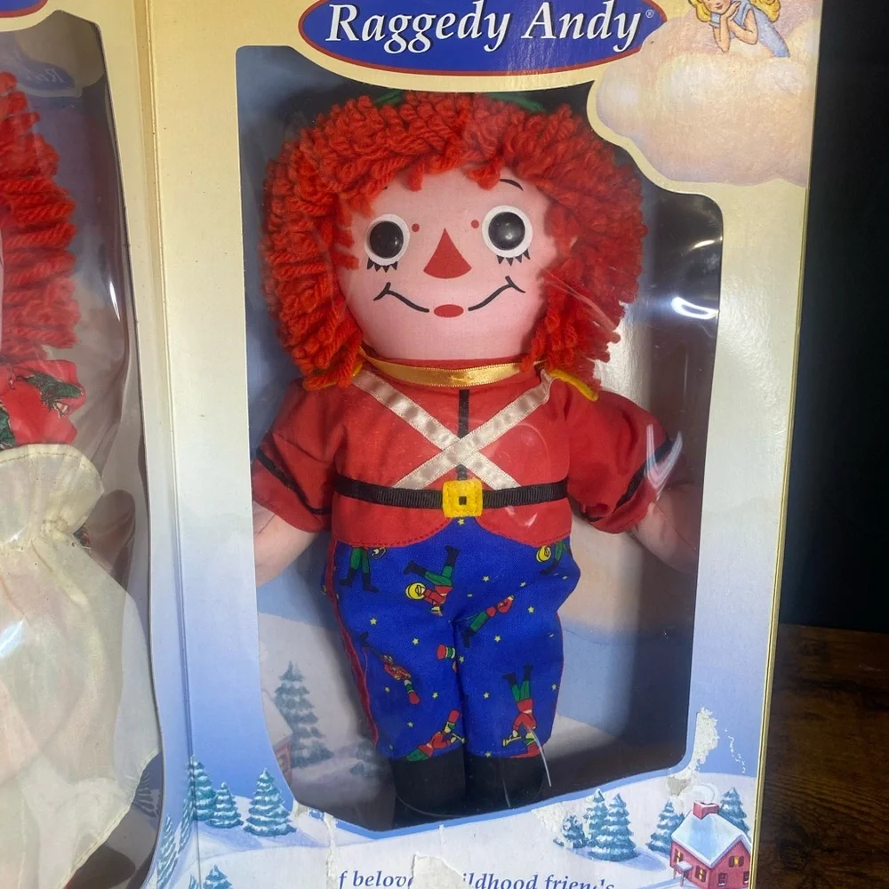 Vintage‎ 1997 Raggedy Ann & Andy Classic Doll Set
